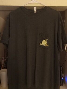 Brown Old Row Pocket Logo T-Shirt - Men's